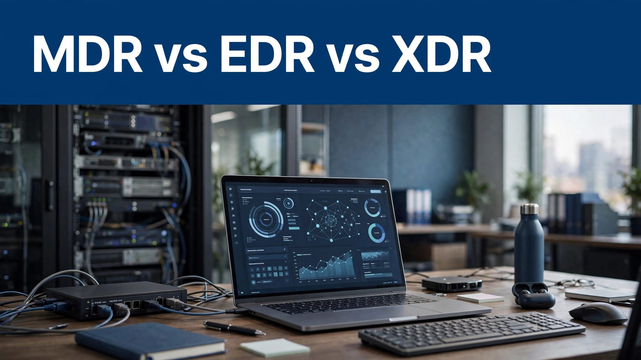 MDR vs EDR vs XDR